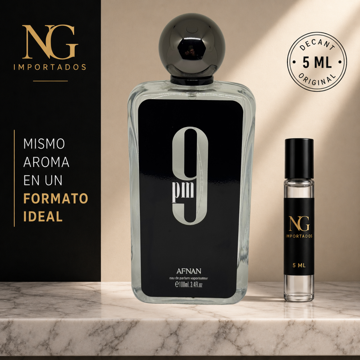 Decant 9 PM Afnan – 5 ml | Original
