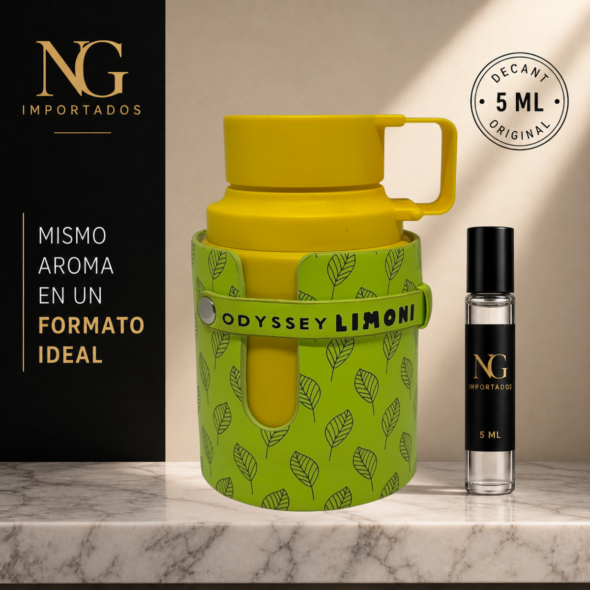 Decant Odyssey Limoni Fresh Edition Armaf – 5 ml | Original
