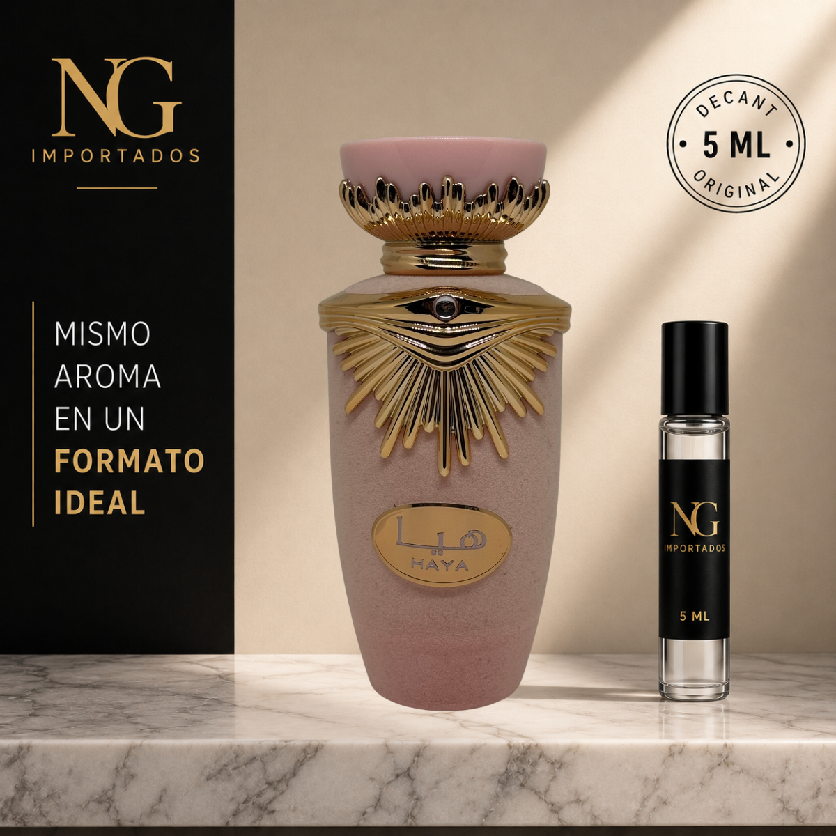 Decant Haya Lattafa – 5 ml | Original