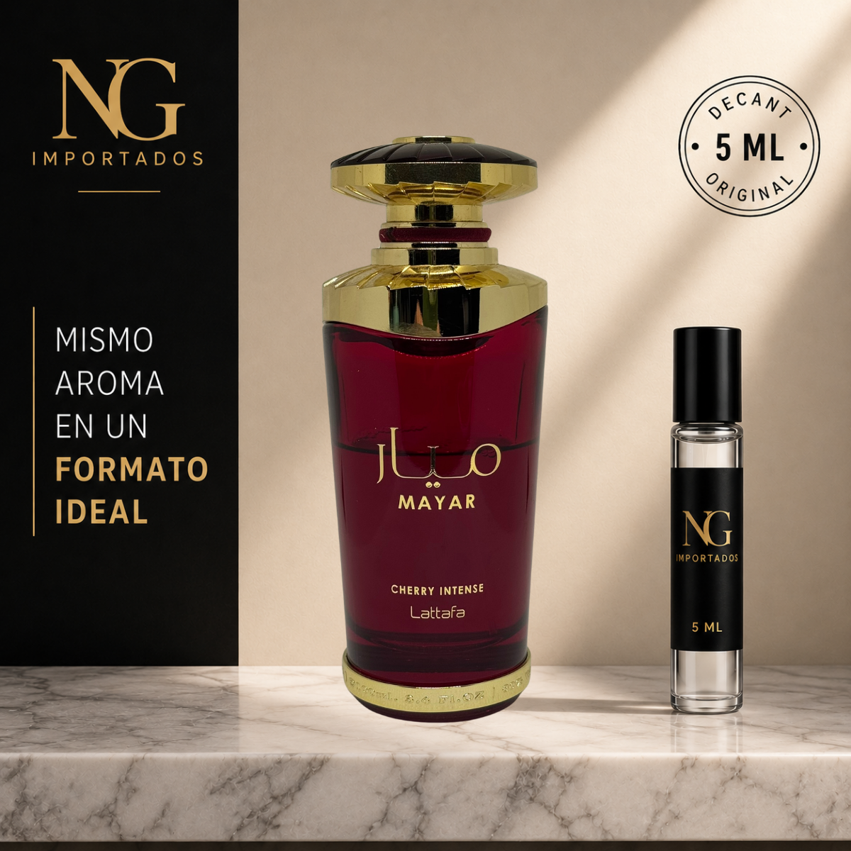 Decant Mayar Cherry Intense Lattafa – 5 ml | Original