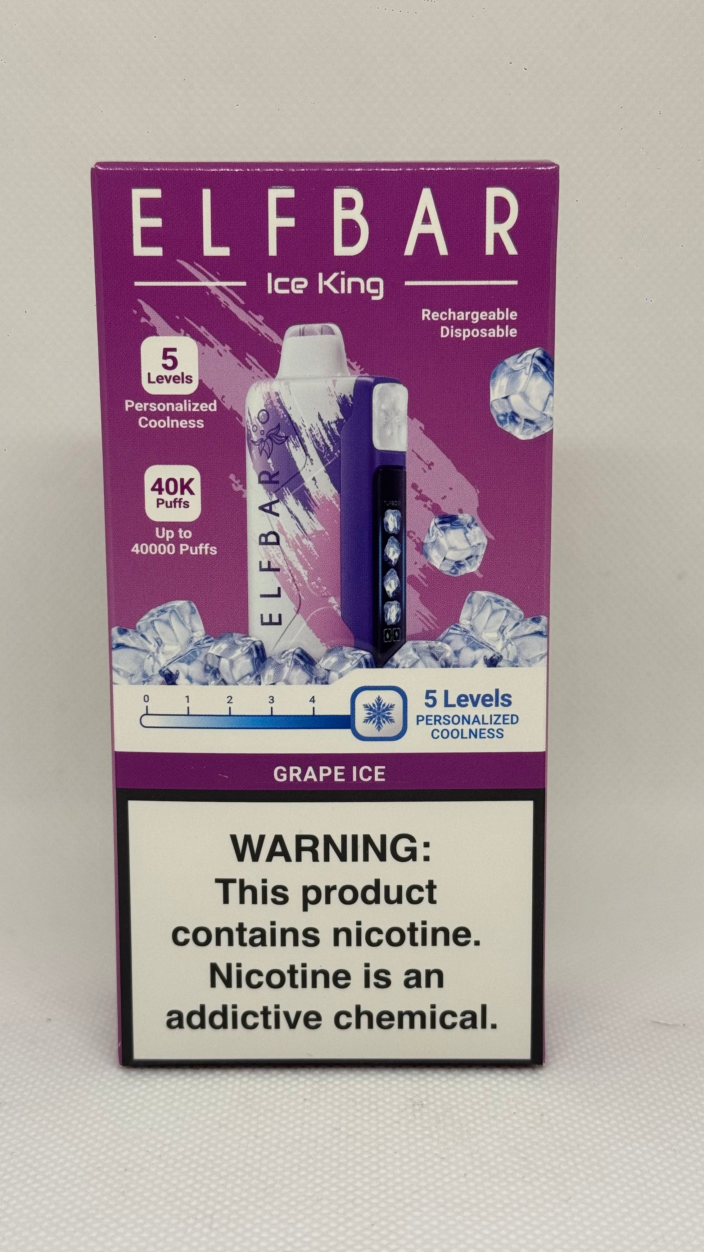 Elfbar Ice King 40K Grape Ice