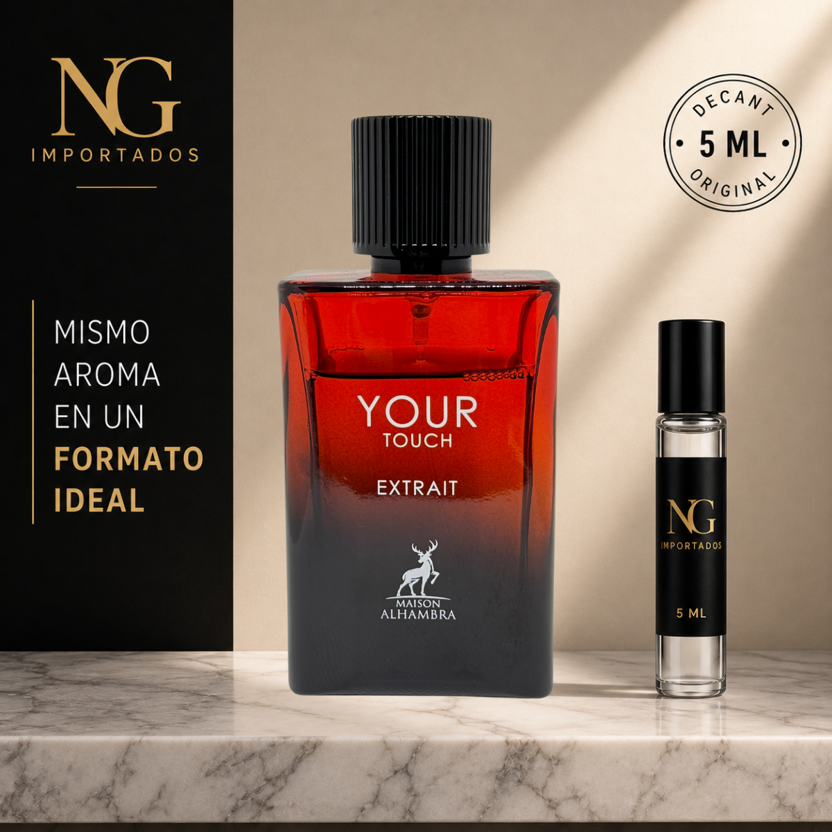 Decant Your Touch Extrait Maison Alhambra – 5 ml | Original