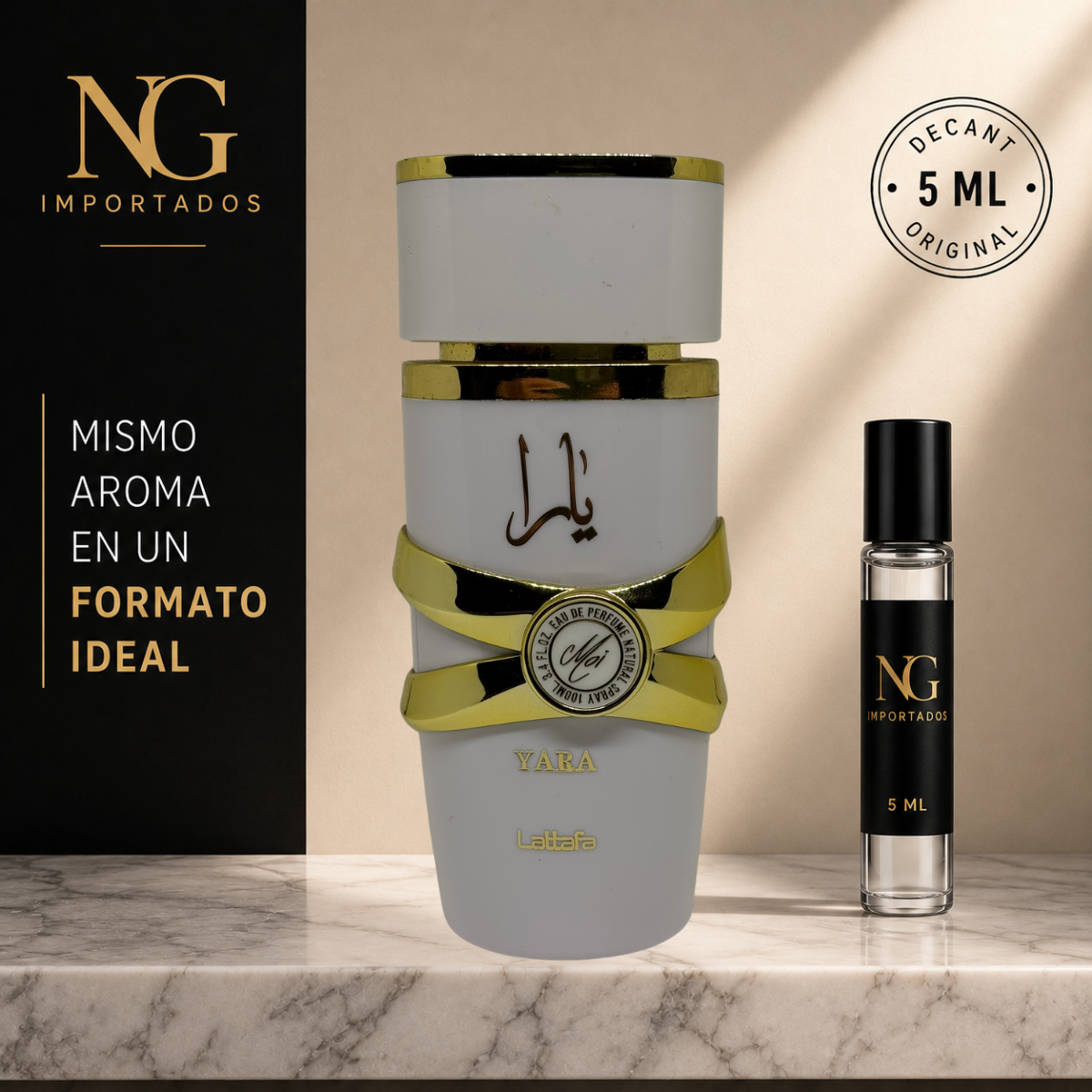 Decant Yara Moi Lattafa – 5 ml | Original