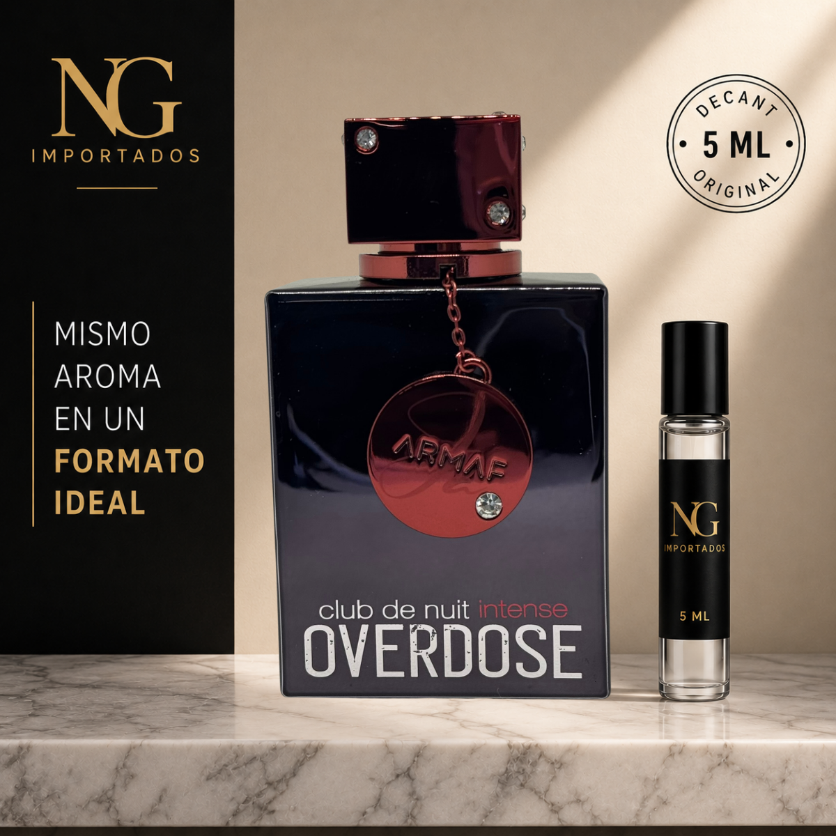 Decant Club de Nuit Intense Overdose Armaf – 5 ml | Original