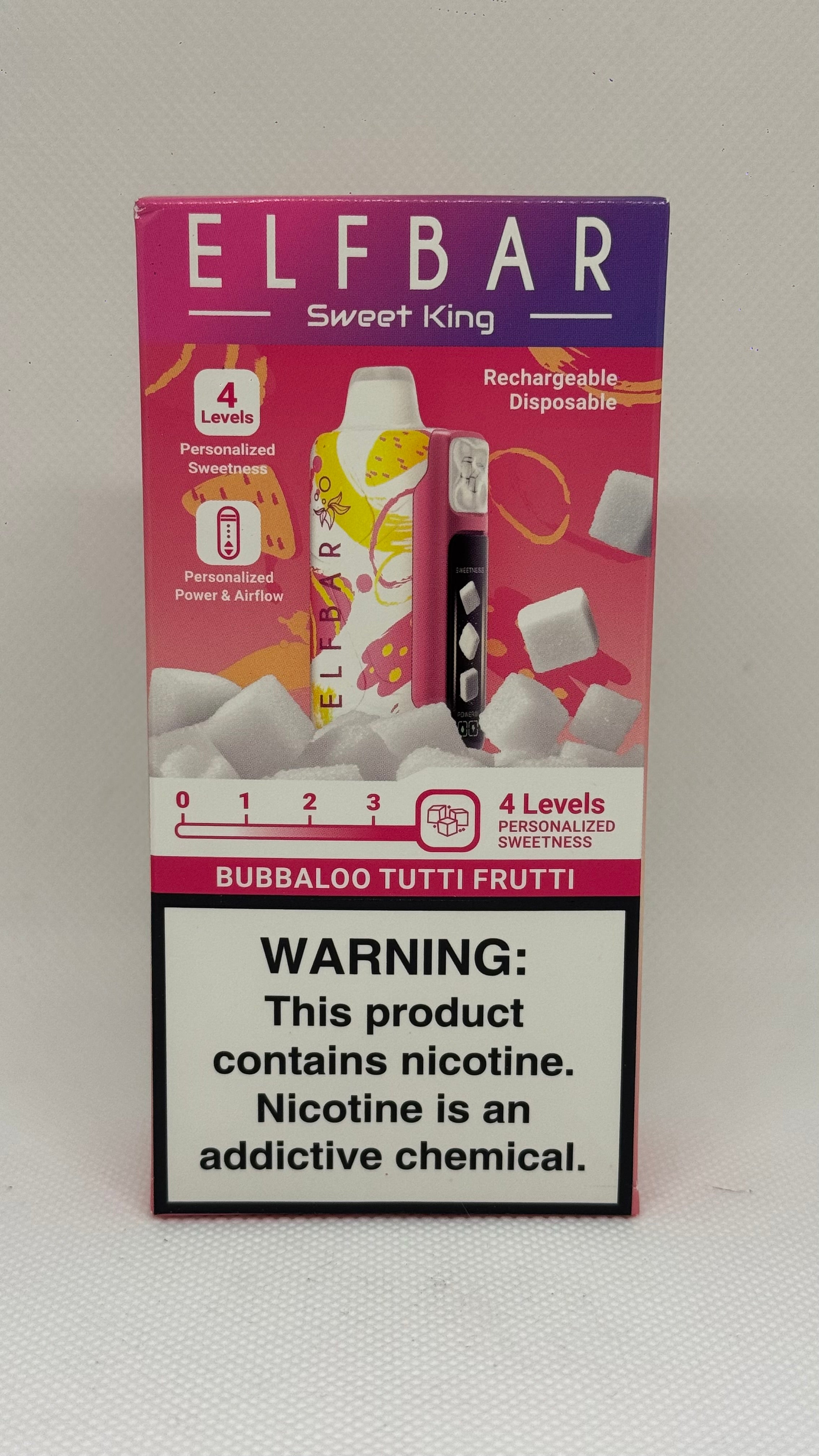 Elfbar Sweet King 40K Bubbaloo Tutti Frutti