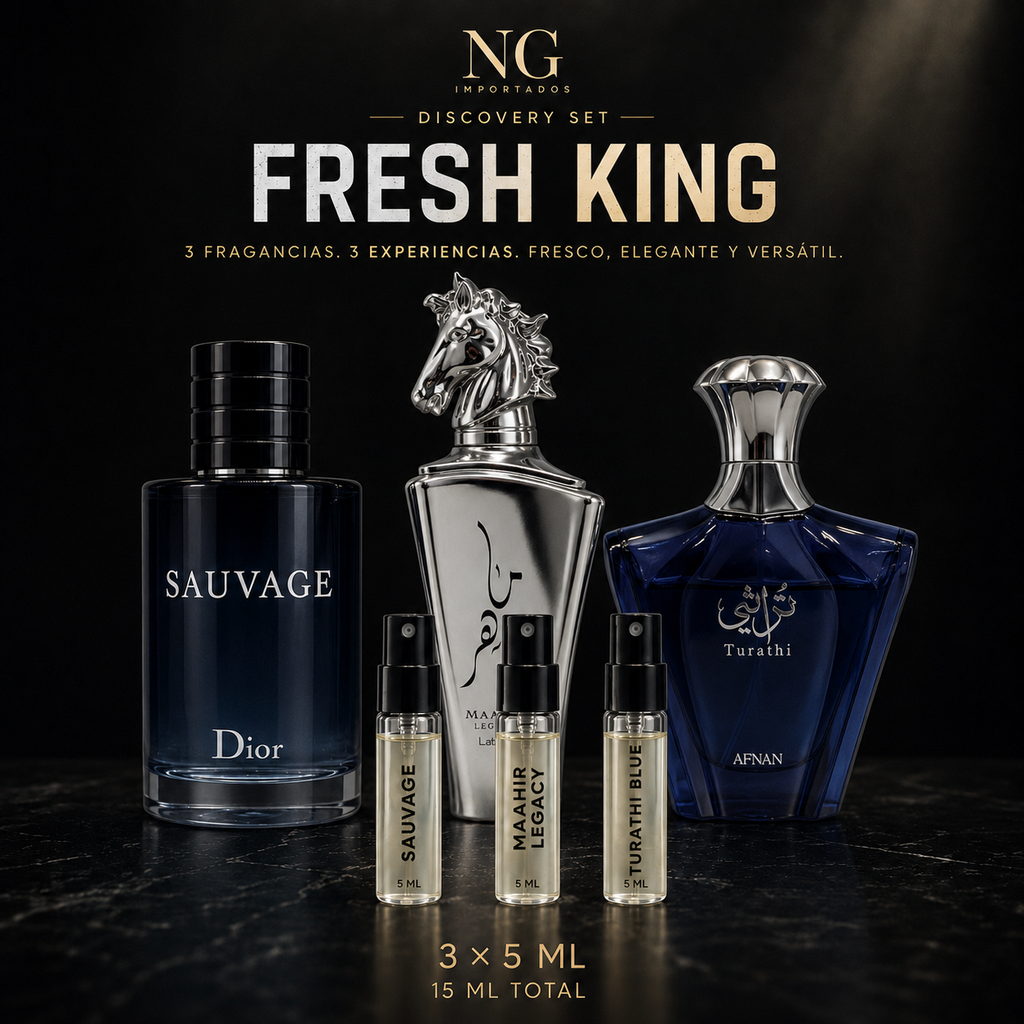 Combo Decants Fresh King – 3×5 ml.