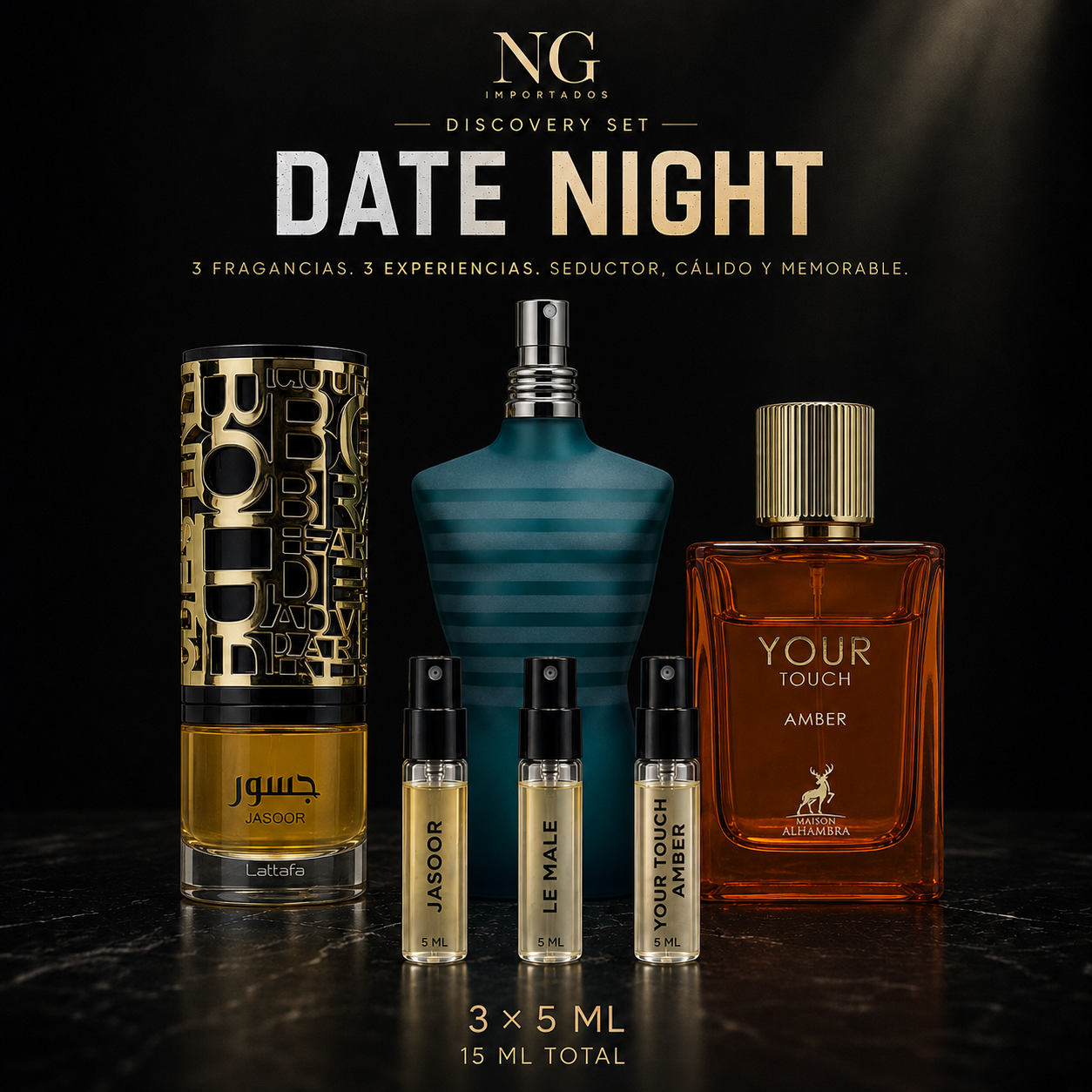 Combo Decants Date Night – 3×5 ml.